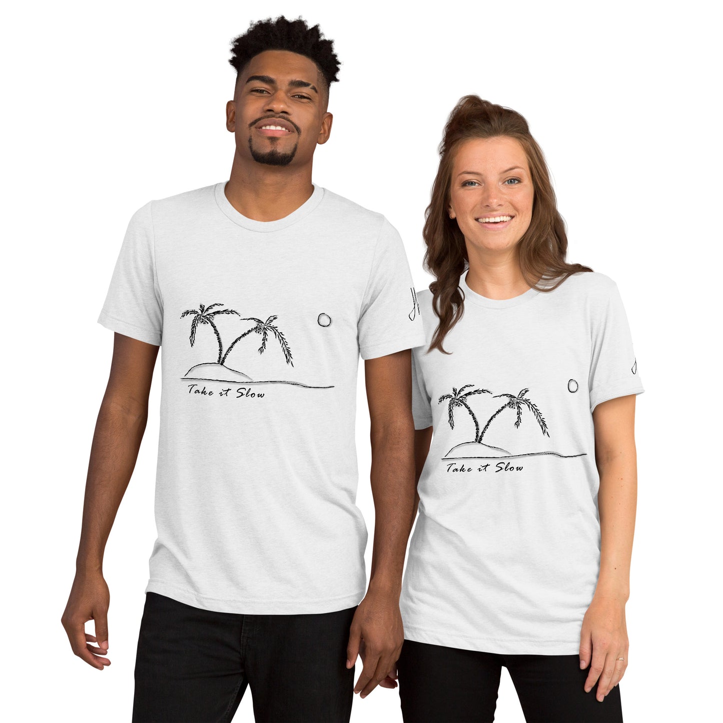 Take it Slow Dark - Short sleeve t-shirt