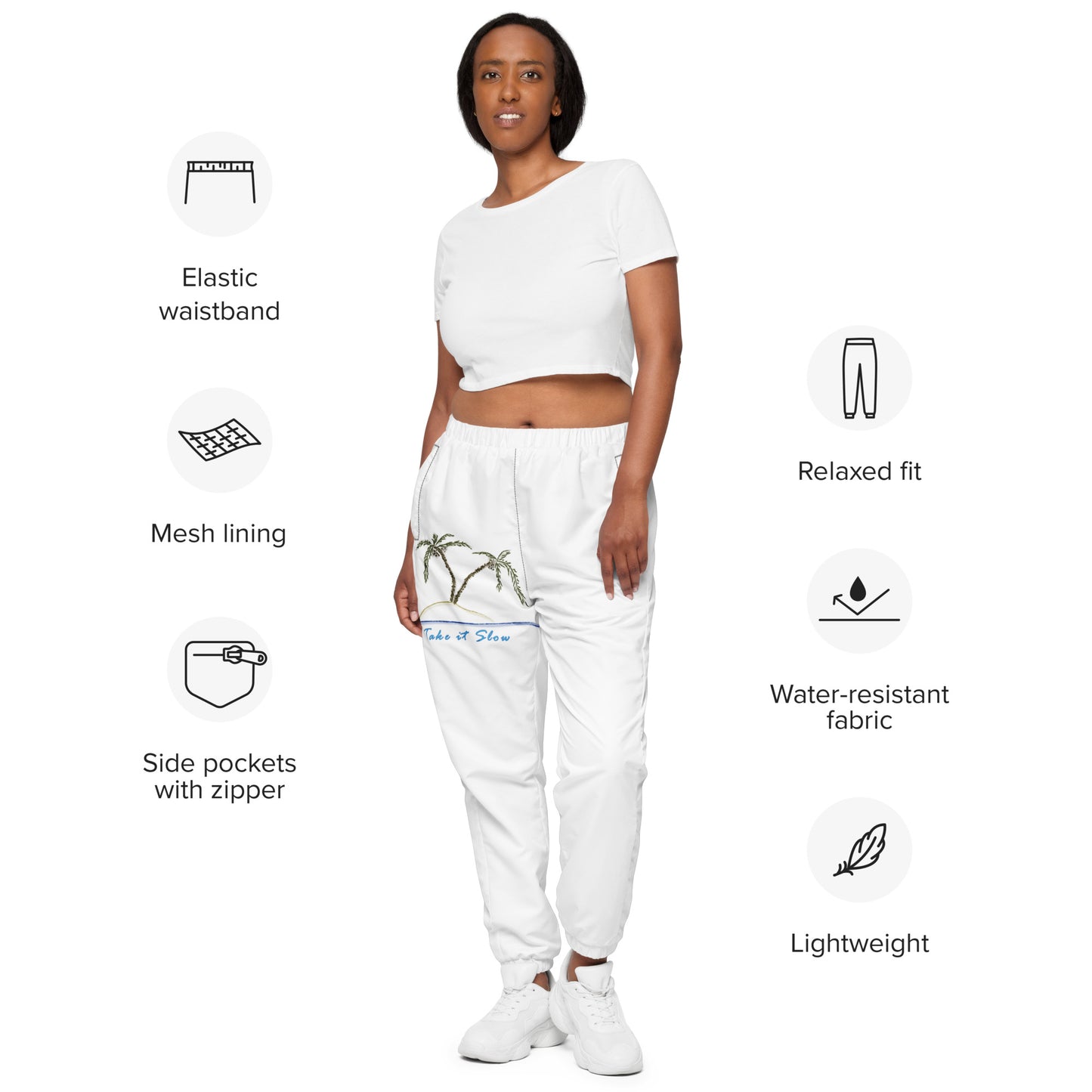 Take it Slow Colors - Unisex track pants