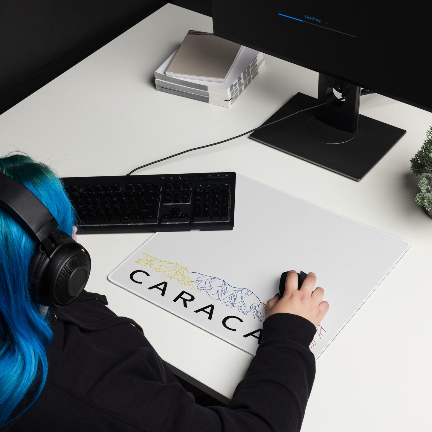 Gaming mouse pad Caracas Tricolor