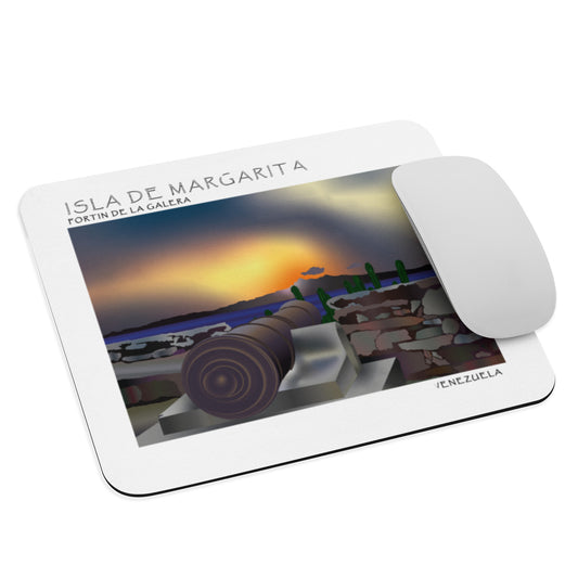 Isla de Margarita White Mouse pad