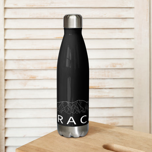 Botella de agua de acero inoxidable Caracas Negro