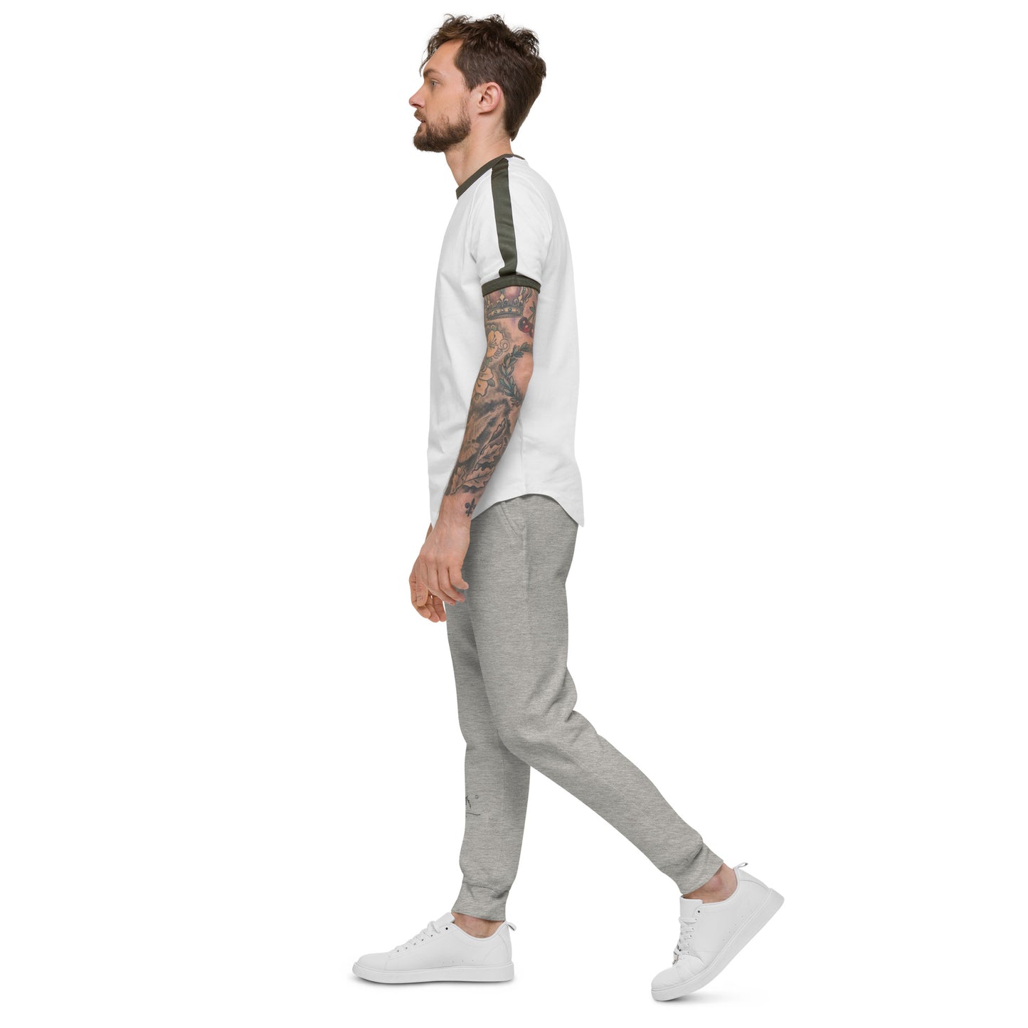 Take it Slow Black Unisex fleece sweatpants