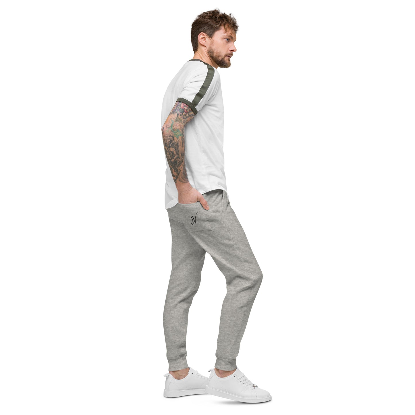 Take it Slow Black Unisex fleece sweatpants