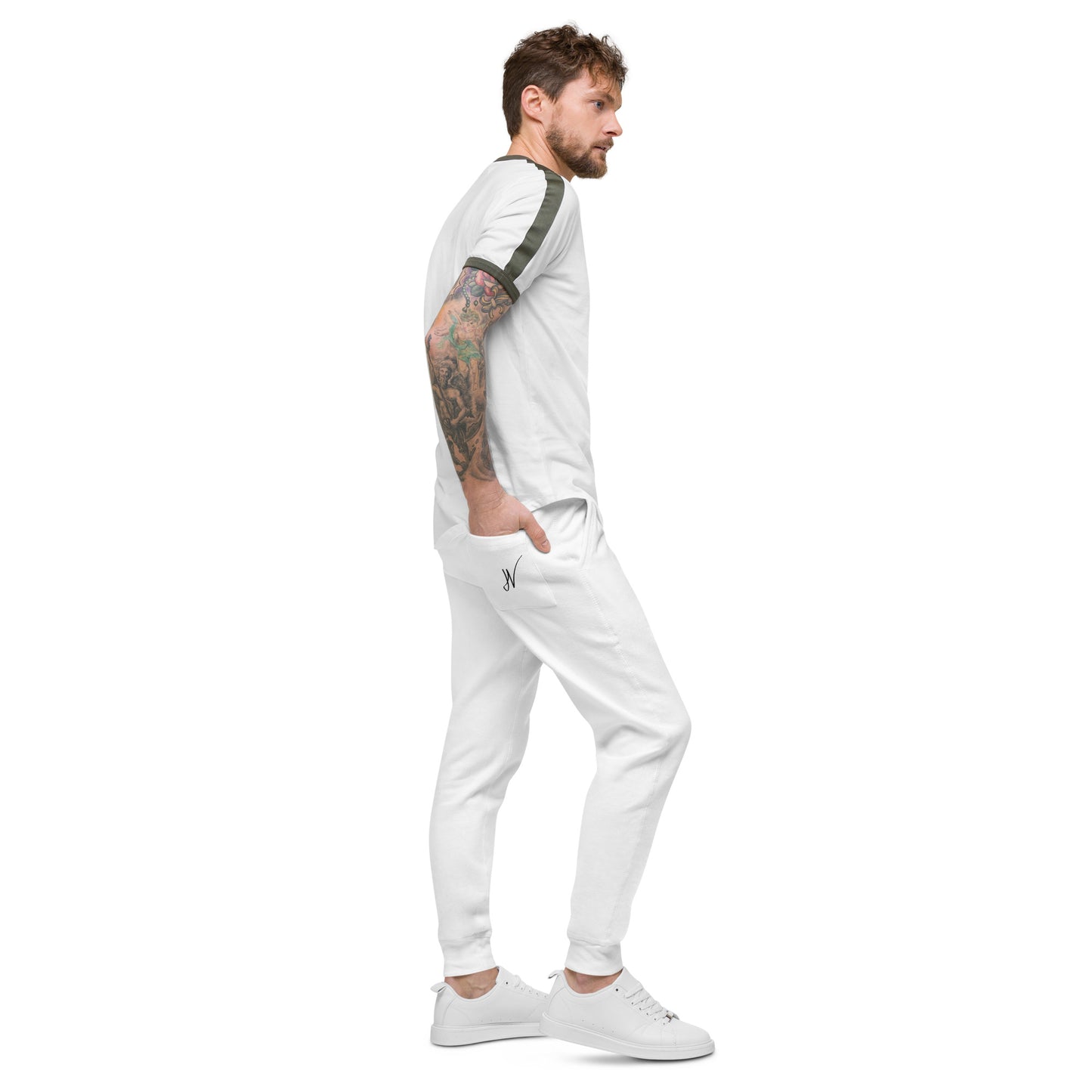 Take it Slow Black Unisex fleece sweatpants