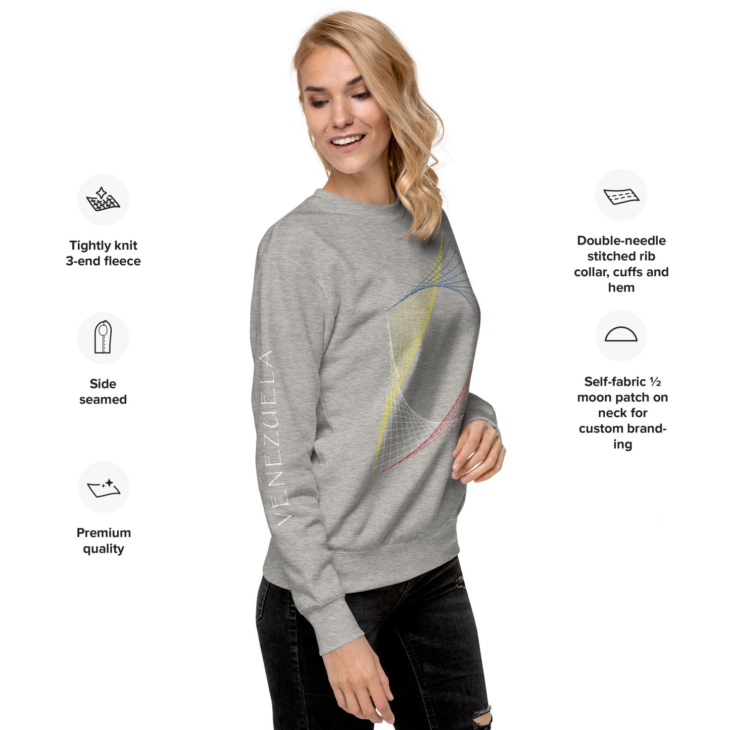 Unisex Premium Sweatshirt Venezuela