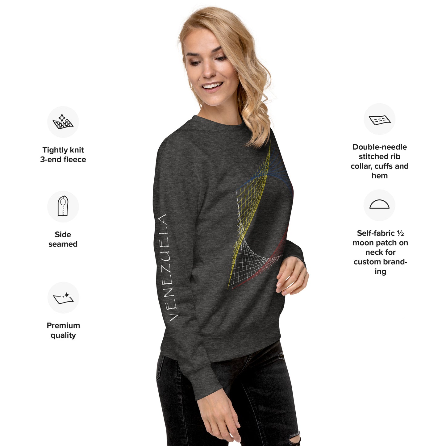 Unisex Premium Sweatshirt Venezuela