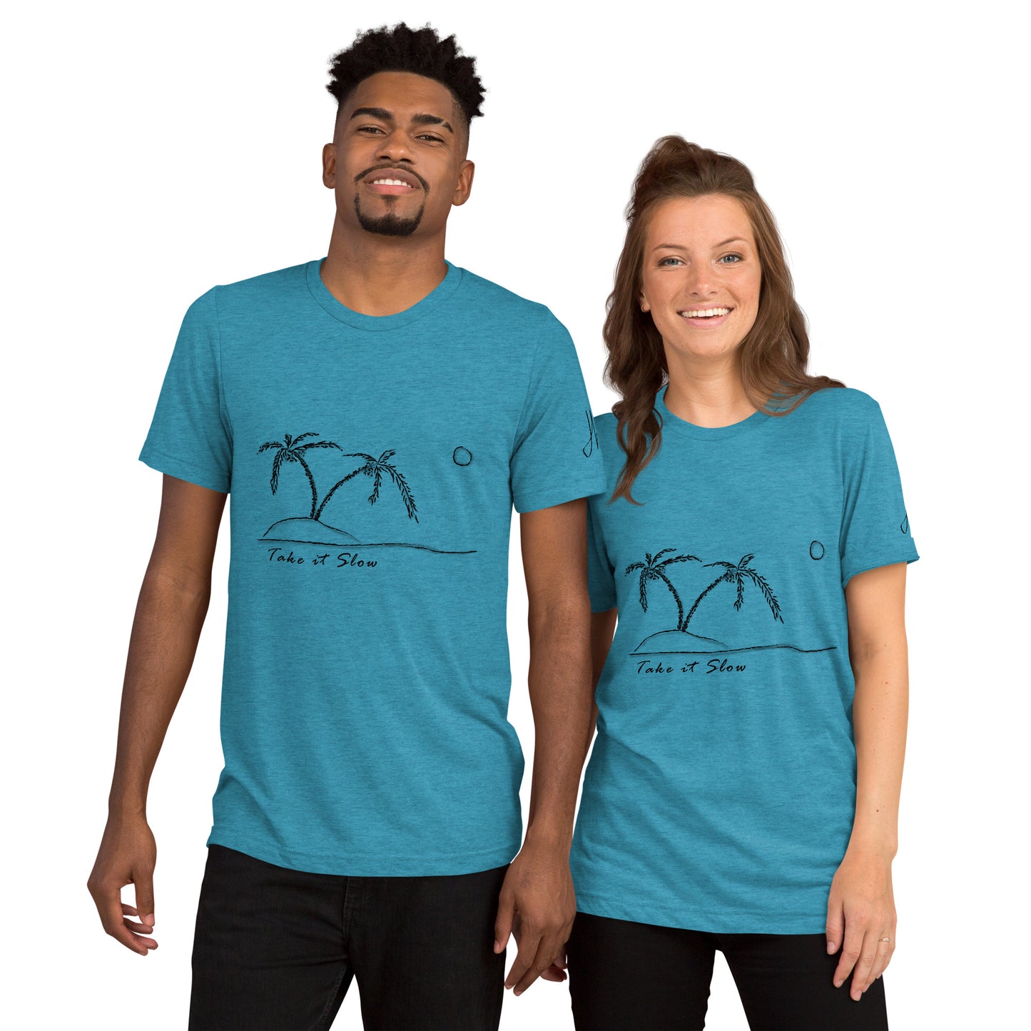 Take it Slow Dark - Short sleeve t-shirt