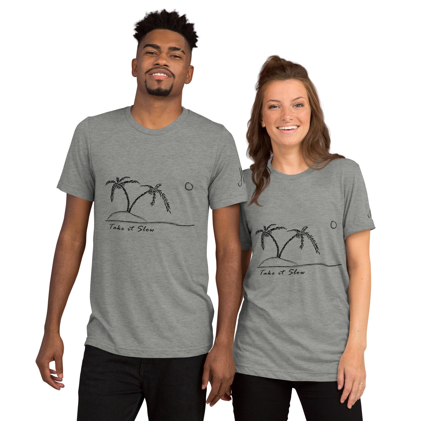 Take it Slow Dark - Short sleeve t-shirt