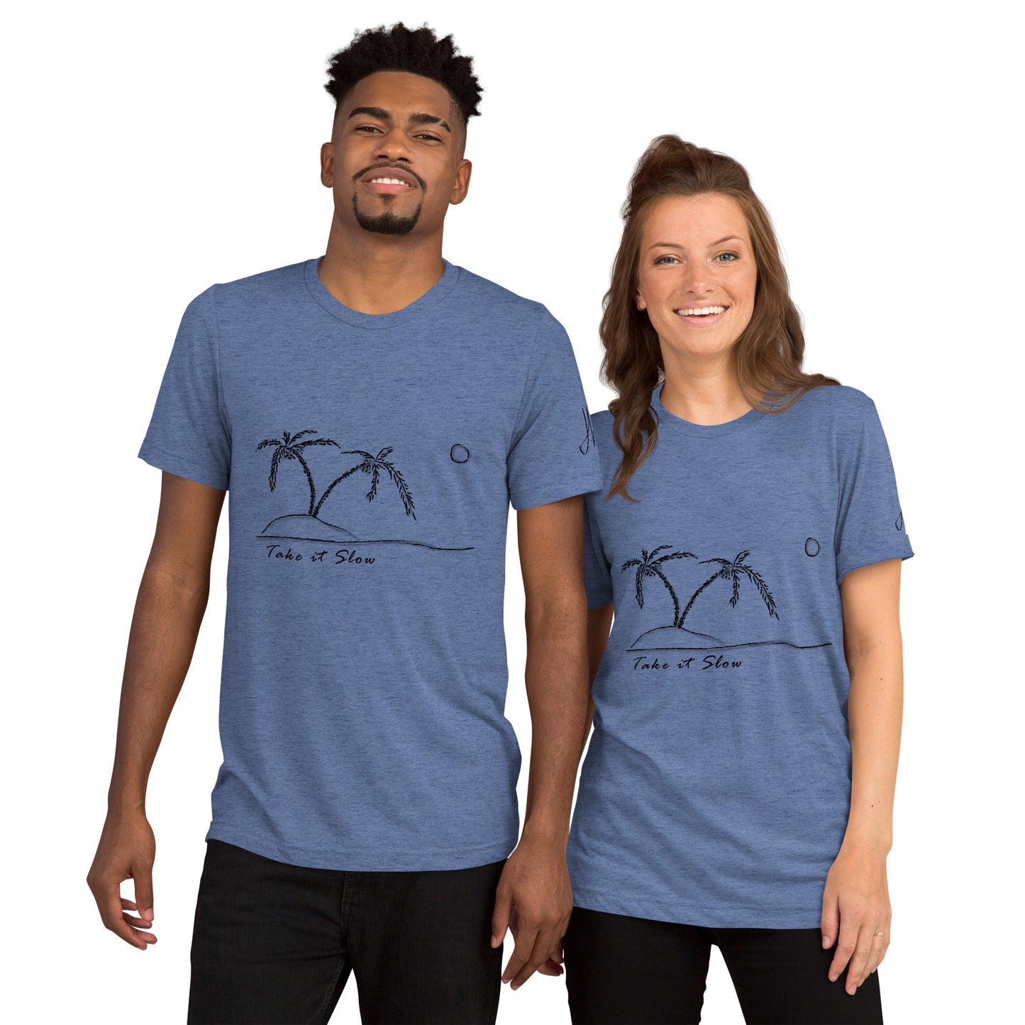 Take it Slow Dark - Short sleeve t-shirt