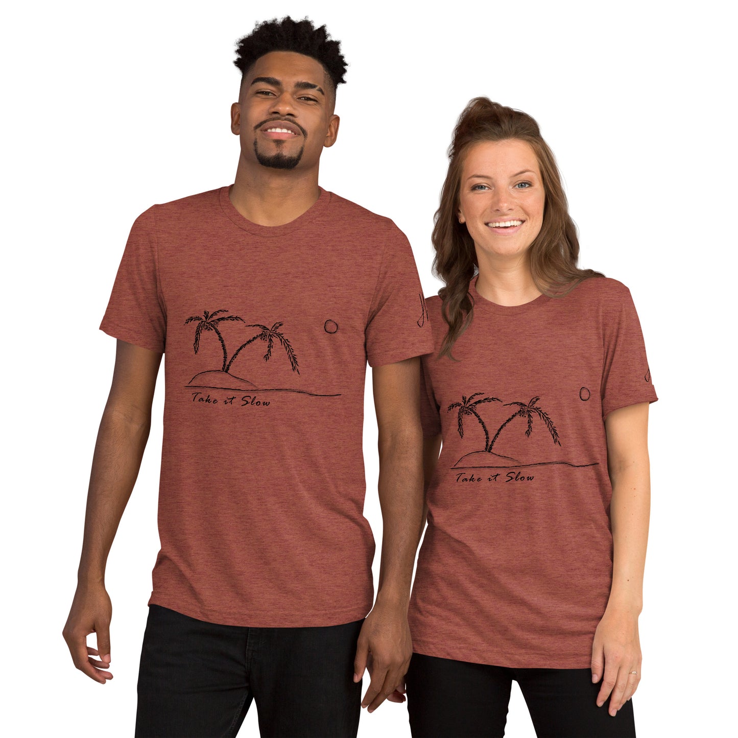 Take it Slow Dark - Short sleeve t-shirt