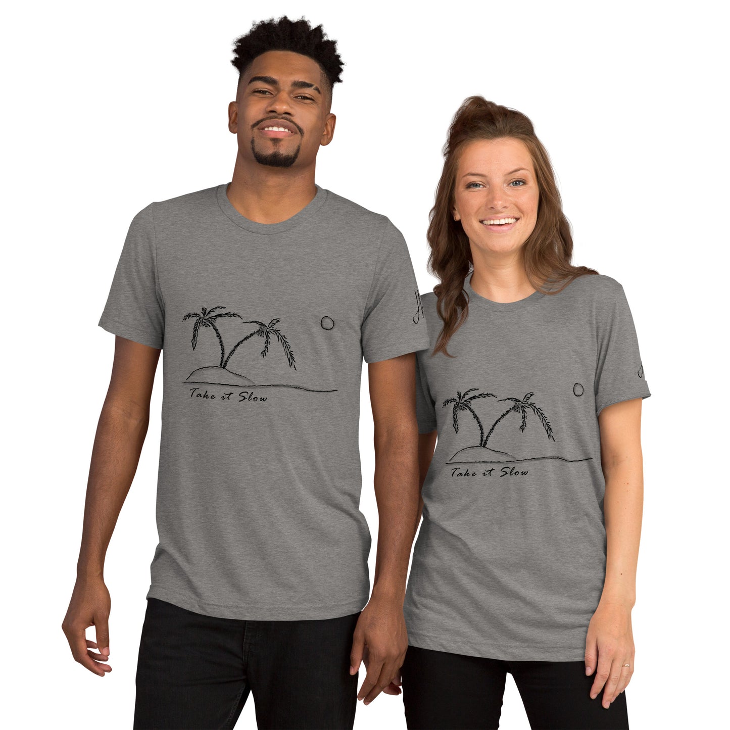 Take it Slow Dark - Short sleeve t-shirt