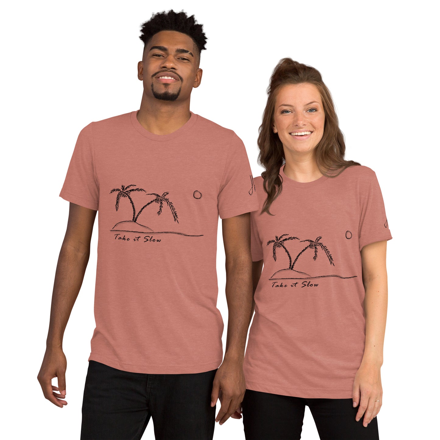 Take it Slow Dark - Short sleeve t-shirt