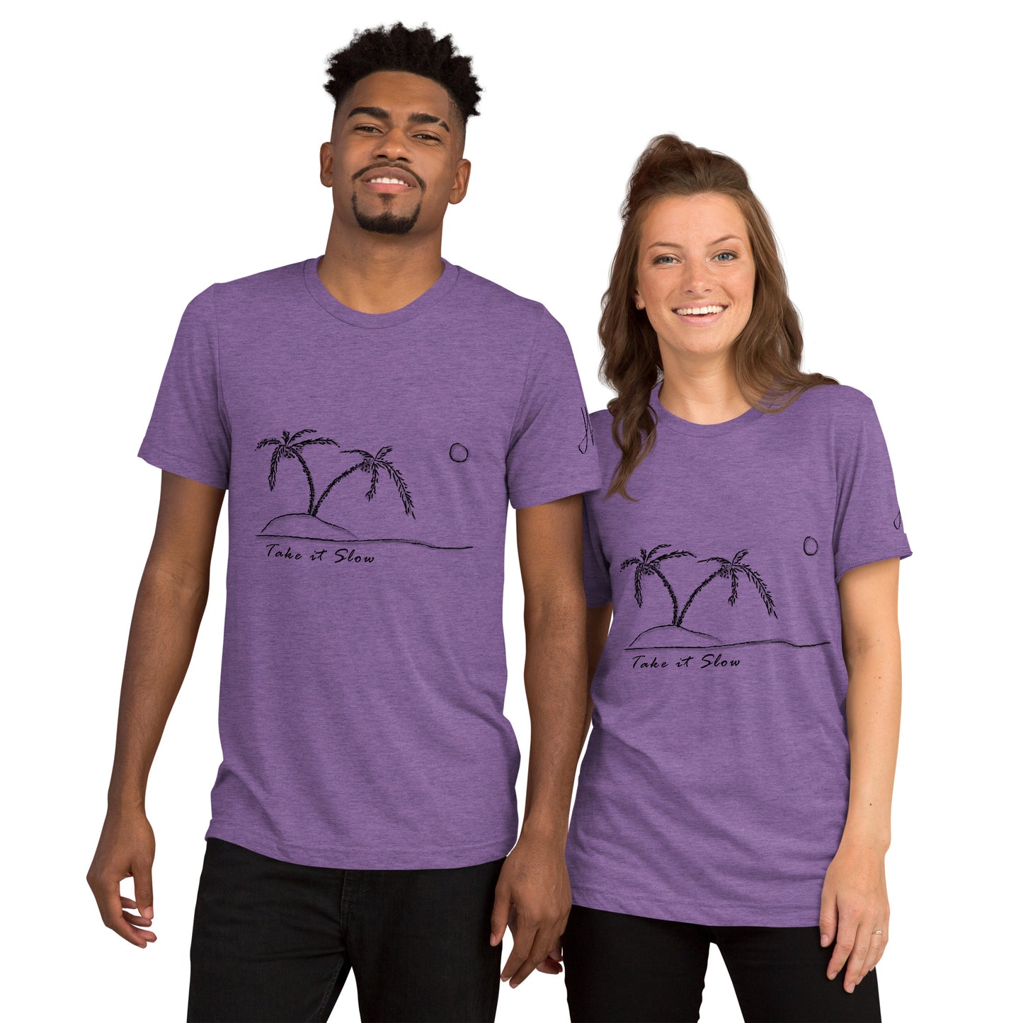 Take it Slow Dark - Short sleeve t-shirt