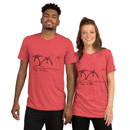 Take it Slow Dark - Short sleeve t-shirt
