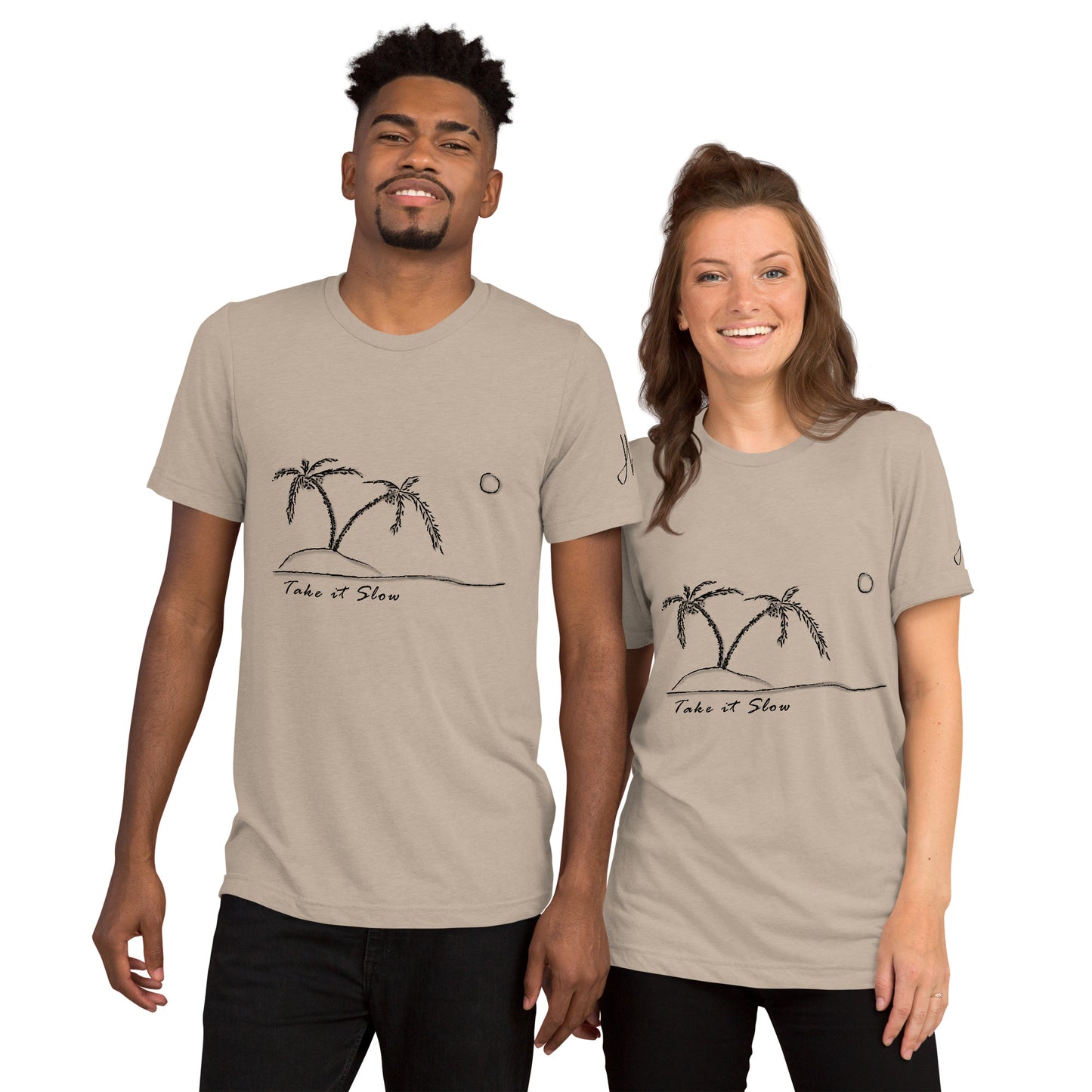 Take it Slow Dark - Short sleeve t-shirt
