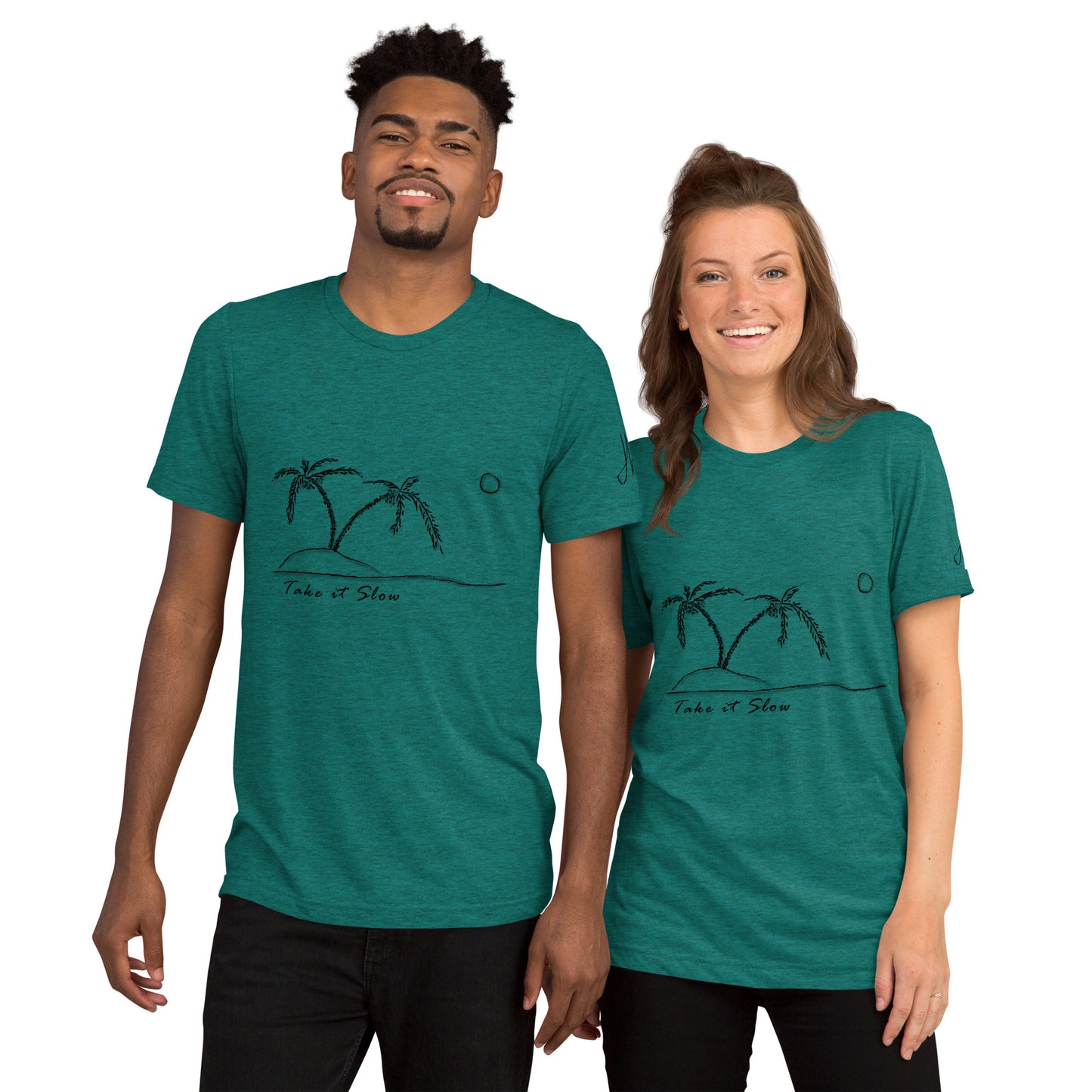Take it Slow Dark - Short sleeve t-shirt
