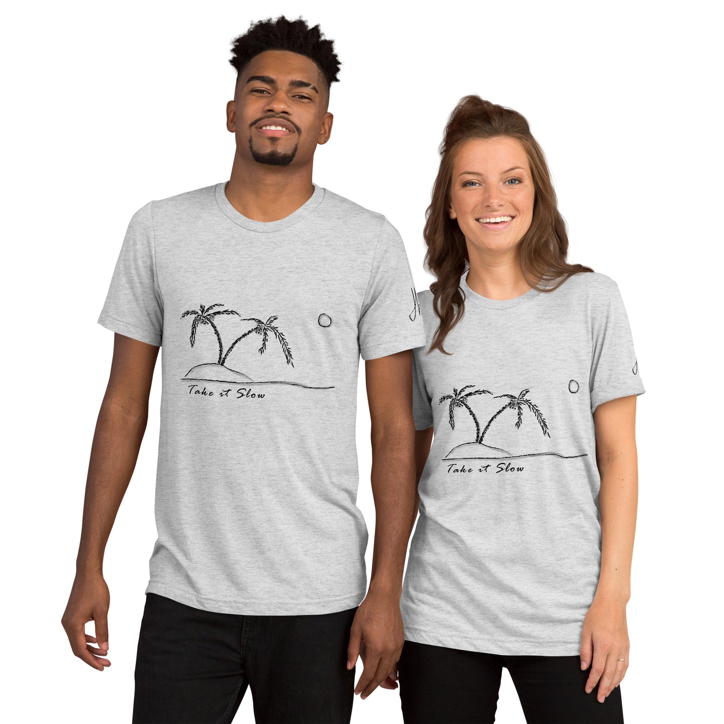 Take it Slow Dark - Short sleeve t-shirt