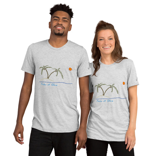 Take it Slow Colors - Short sleeve t-shirt
