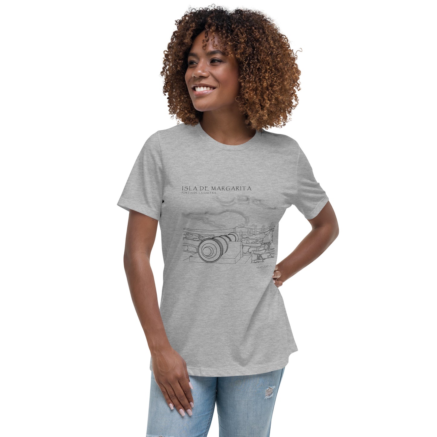 ISLA DE MARGARITA Fortin de la Galera Women's Relaxed T-Shirt