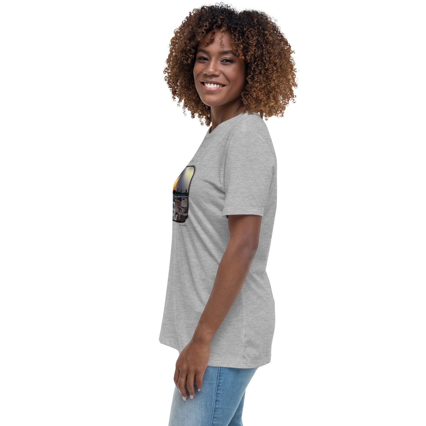 Isla de Margarita Fortin de la Galera Women's Relaxed T-Shirt