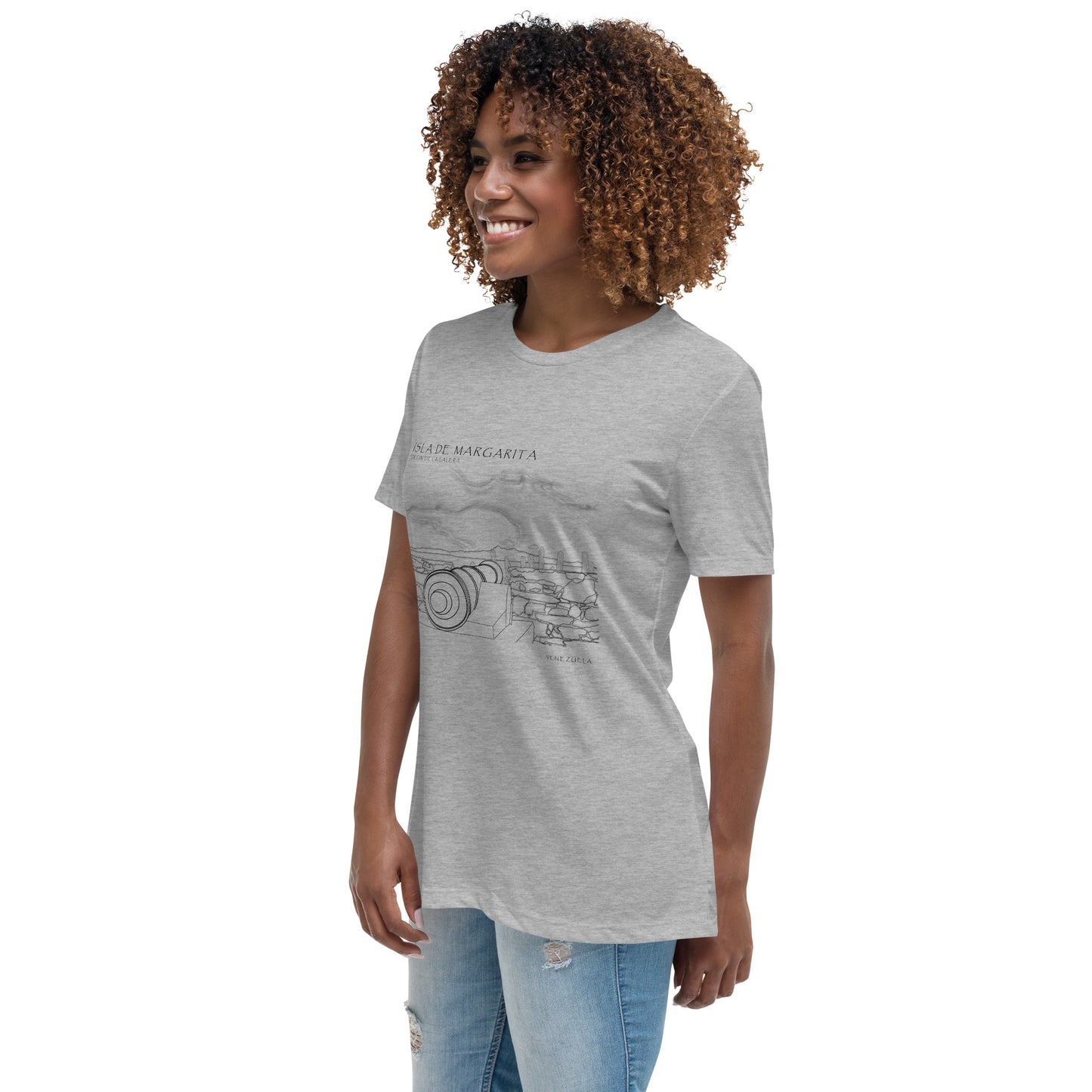 ISLA DE MARGARITA Fortin de la Galera Women's Relaxed T-Shirt