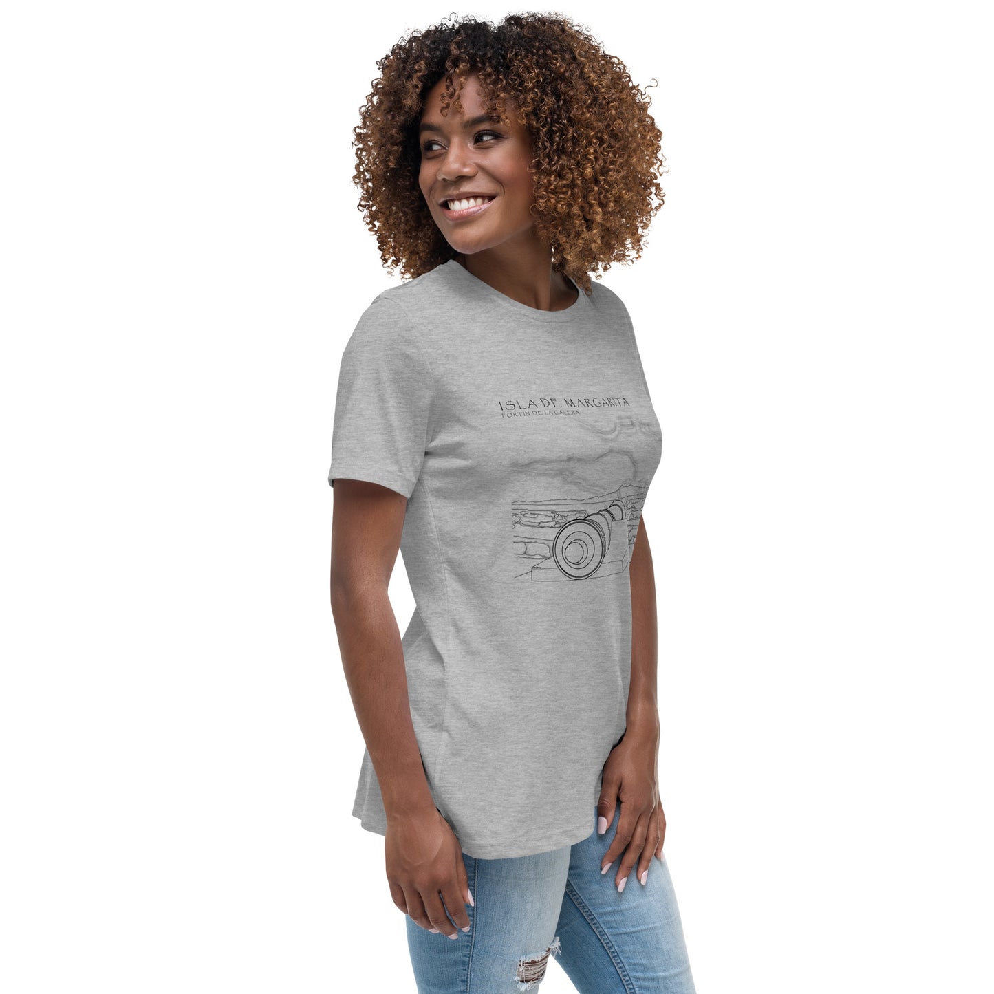 ISLA DE MARGARITA Fortin de la Galera Women's Relaxed T-Shirt