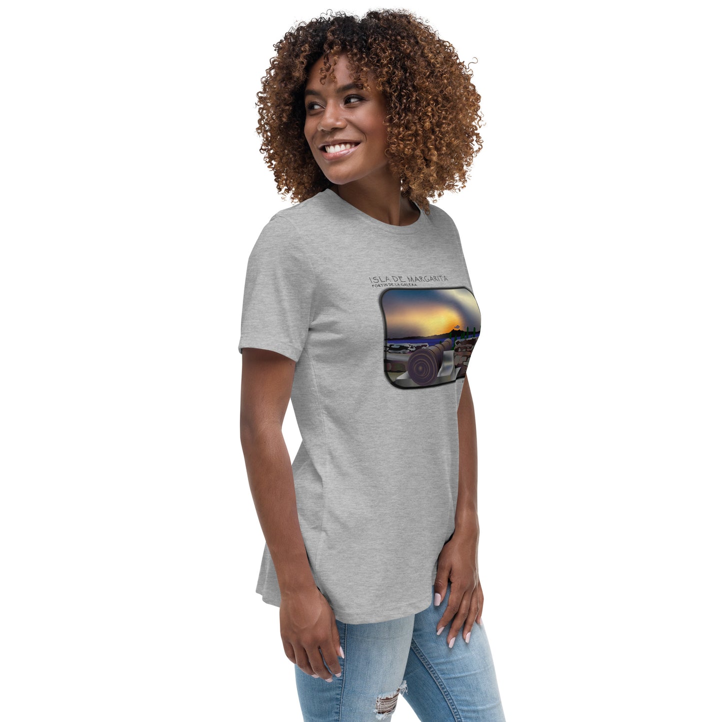Isla de Margarita Fortin de la Galera Women's Relaxed T-Shirt