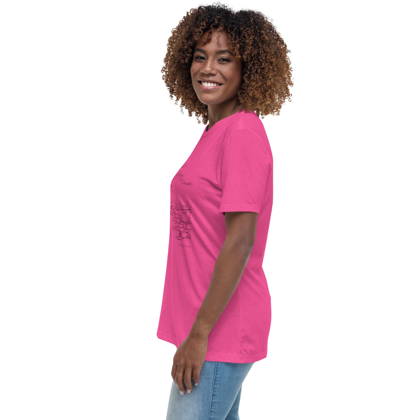 ISLA DE MARGARITA Fortin de la Galera Women's Relaxed T-Shirt