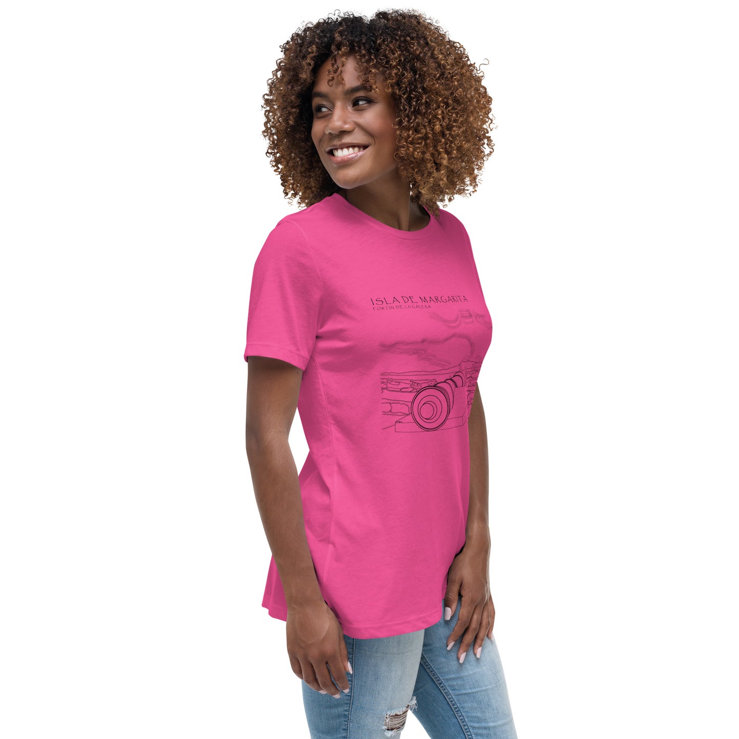 ISLA DE MARGARITA Fortin de la Galera Women's Relaxed T-Shirt