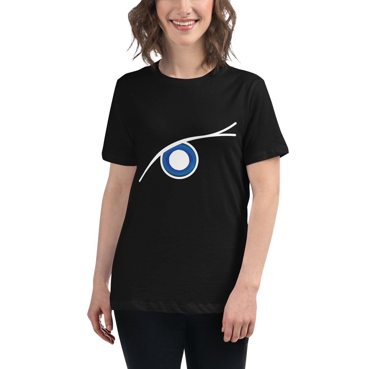 Blue Eye Women's Loose T-Shirt