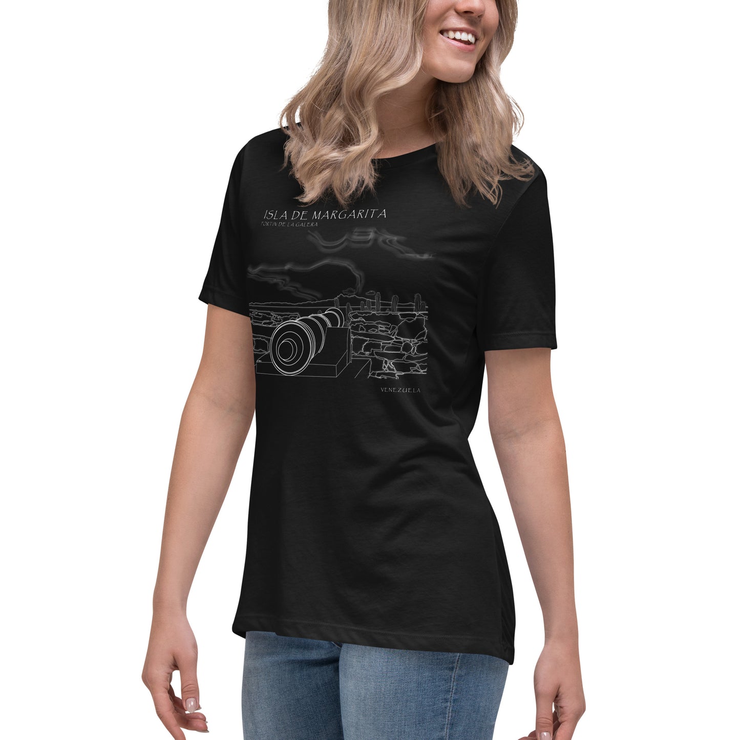 ISLA DE MARGARITA Fortin de la Galera Women's Relaxed T-Shirt
