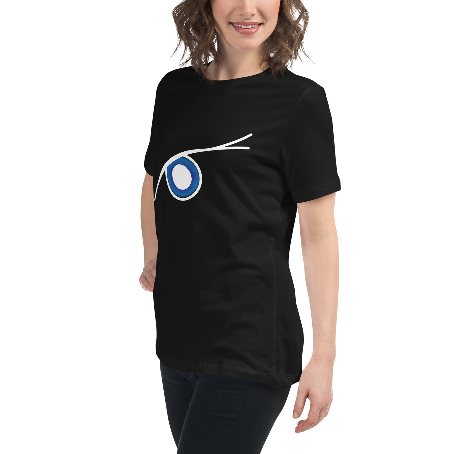 Blue Eye Women's Loose T-Shirt