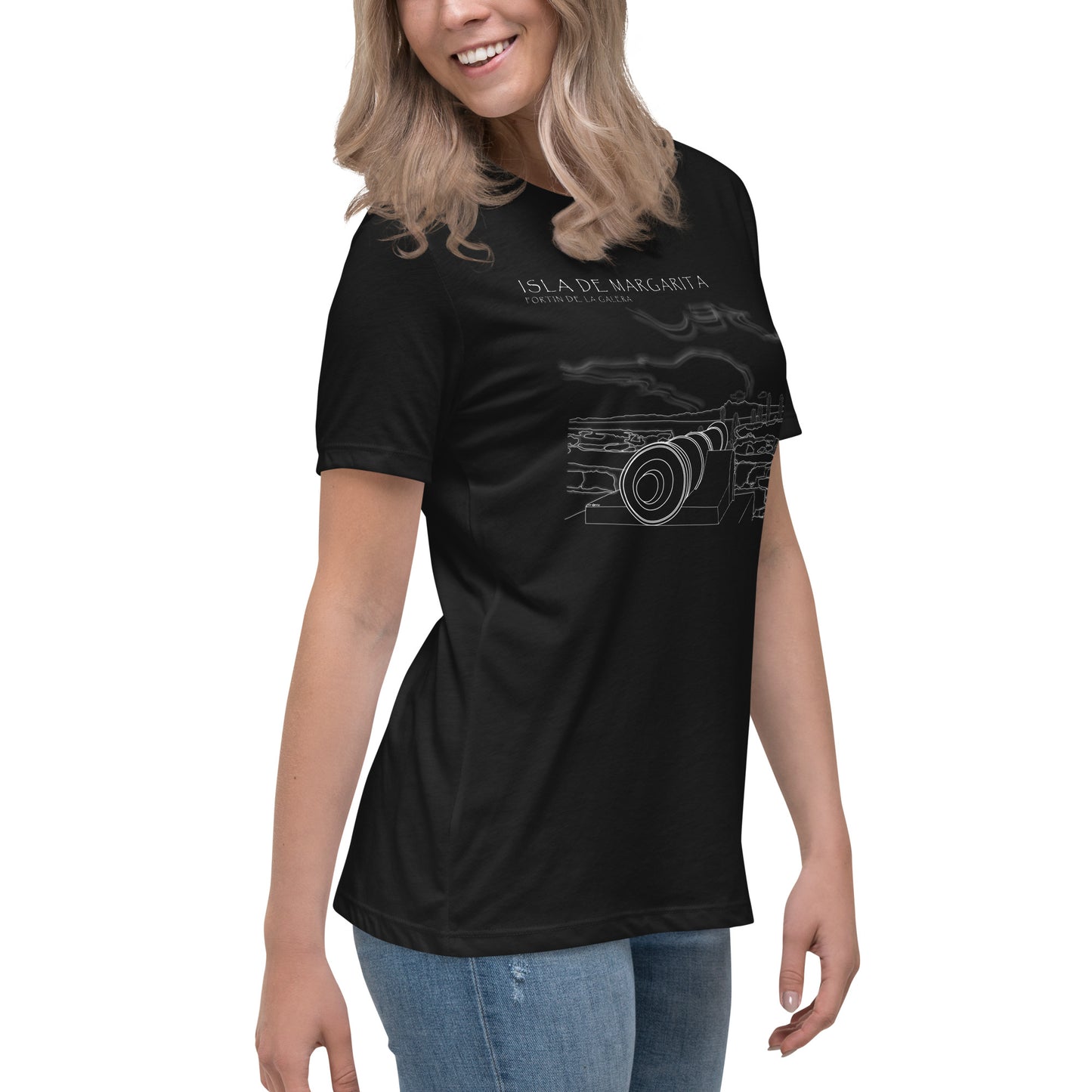 ISLA DE MARGARITA Fortin de la Galera Women's Relaxed T-Shirt
