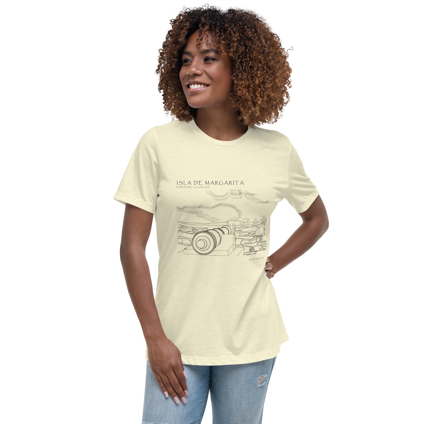ISLA DE MARGARITA Fortin de la Galera Women's Relaxed T-Shirt