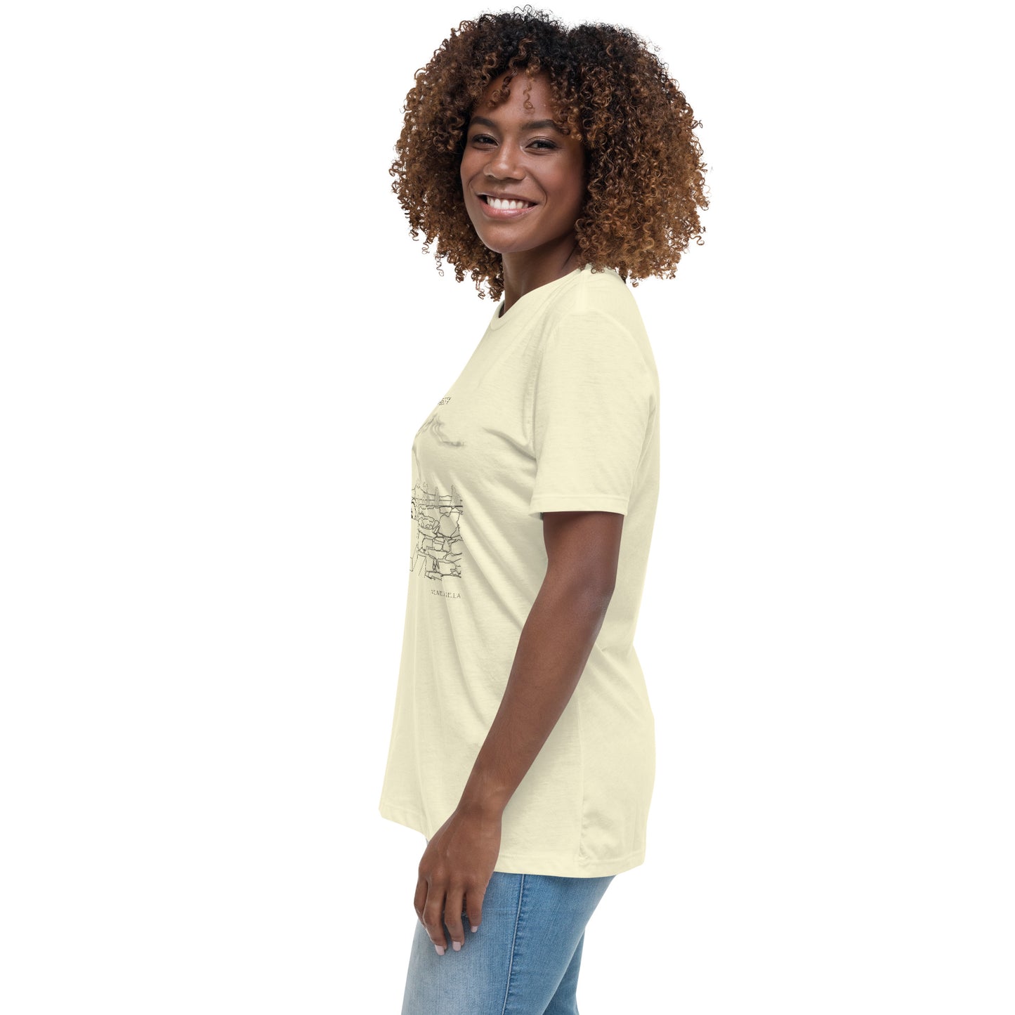 ISLA DE MARGARITA Fortin de la Galera Women's Relaxed T-Shirt