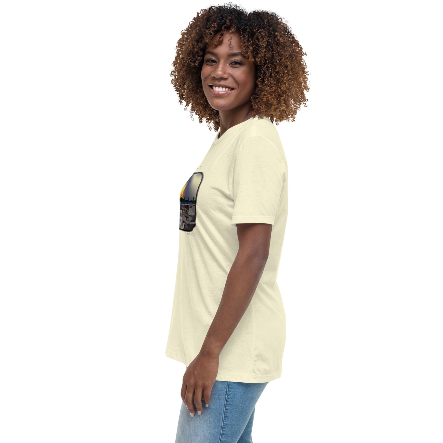 Isla de Margarita Fortin de la Galera Women's Relaxed T-Shirt