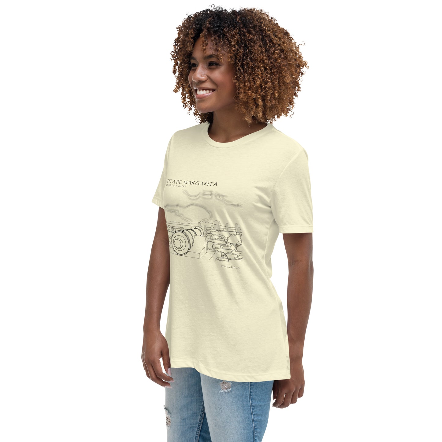ISLA DE MARGARITA Fortin de la Galera Women's Relaxed T-Shirt