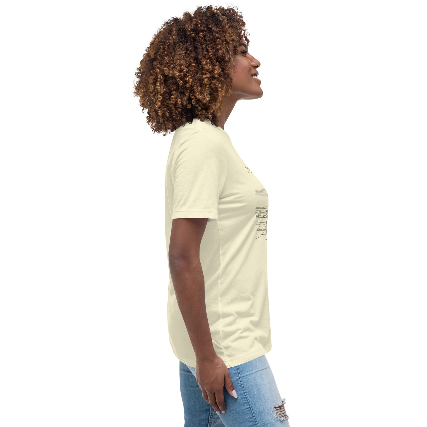 ISLA DE MARGARITA Fortin de la Galera Women's Relaxed T-Shirt