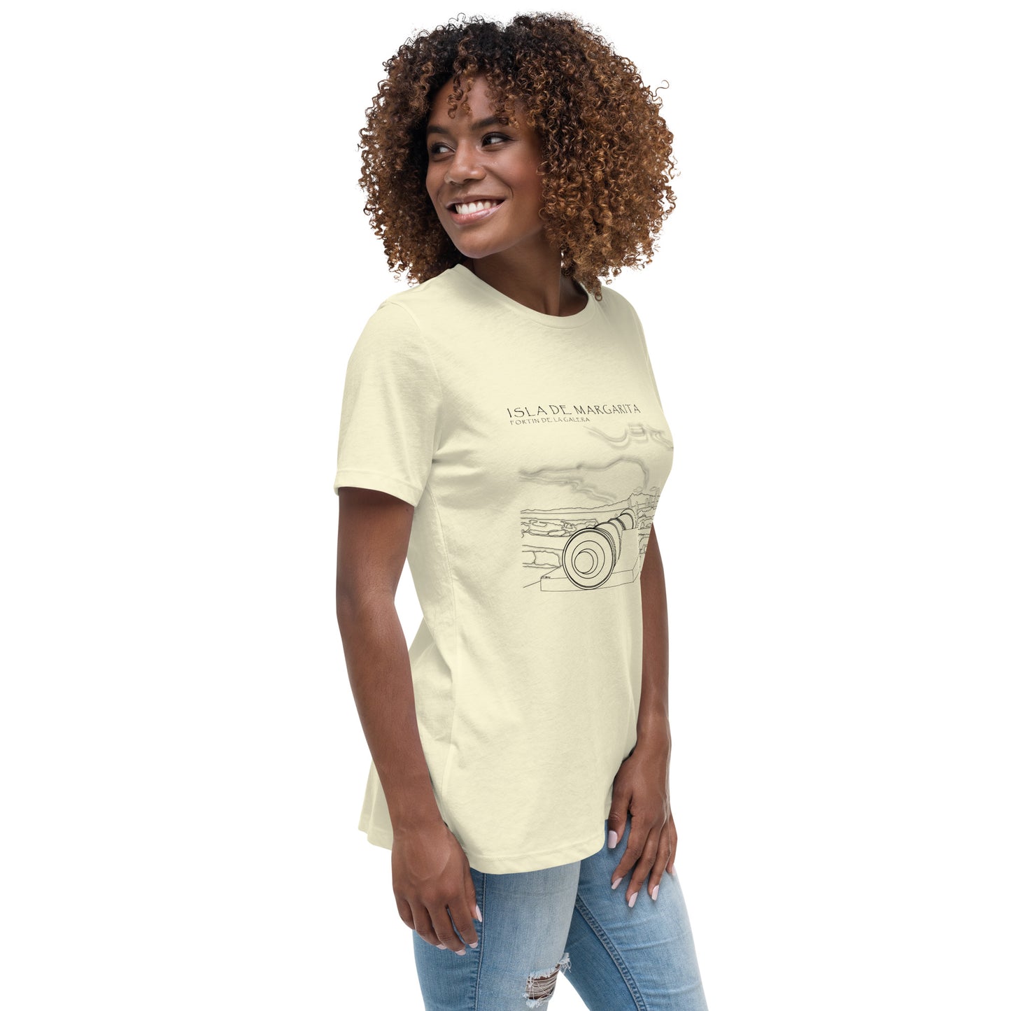 ISLA DE MARGARITA Fortin de la Galera Women's Relaxed T-Shirt