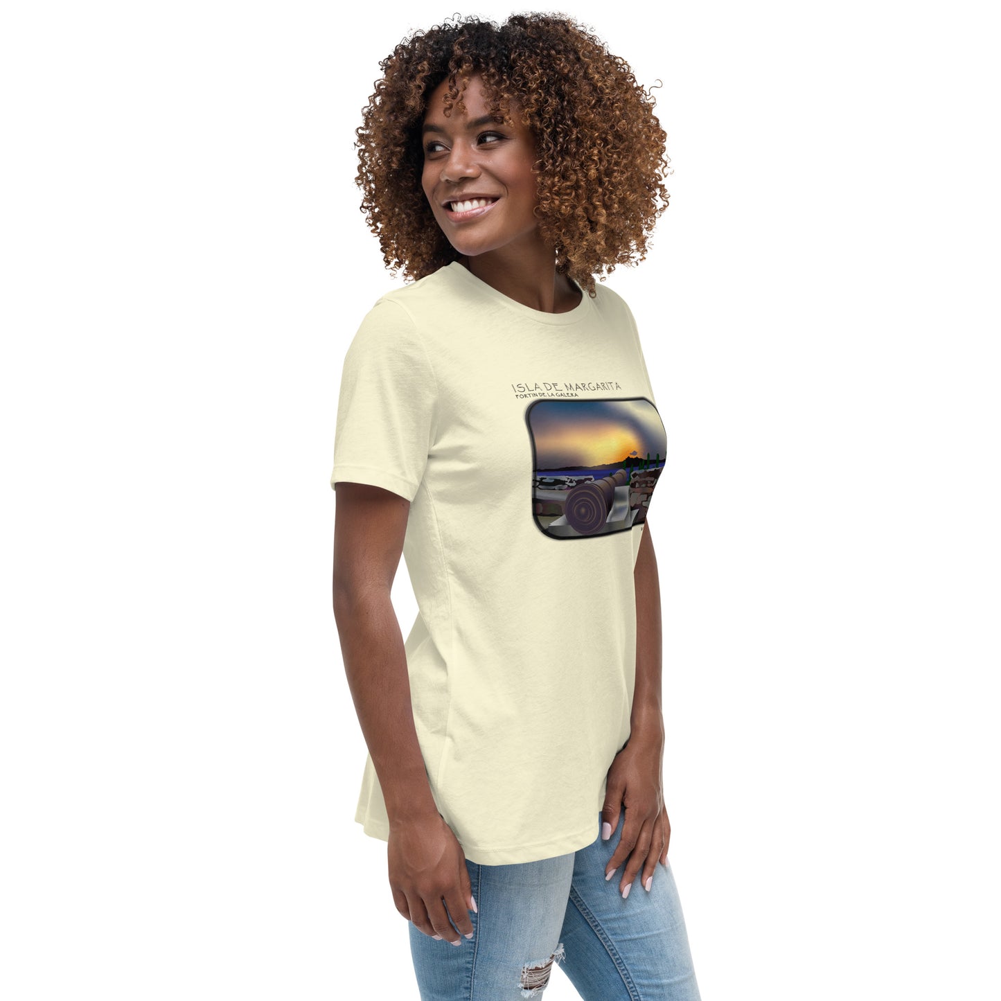 Isla de Margarita Fortin de la Galera Women's Relaxed T-Shirt