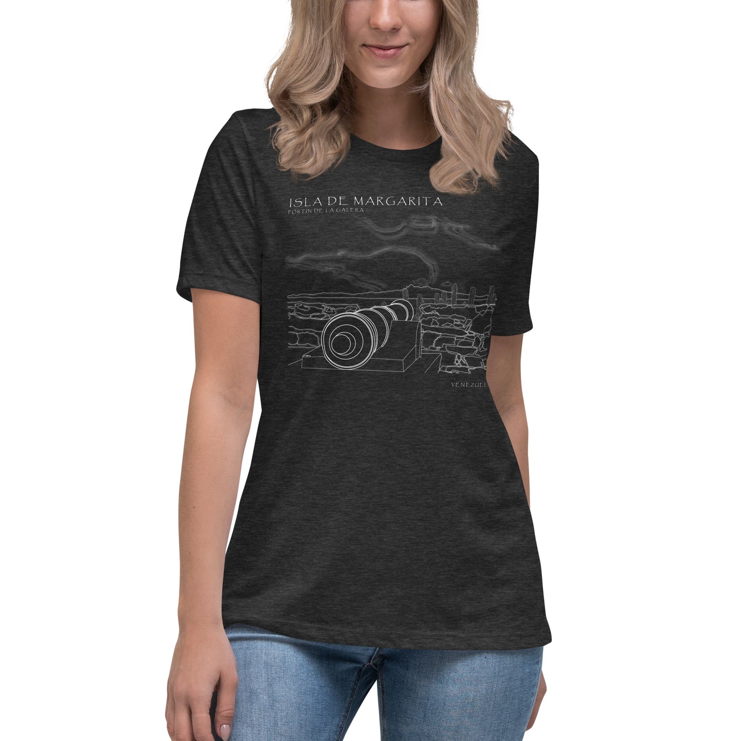 ISLA DE MARGARITA Fortin de la Galera Women's Relaxed T-Shirt