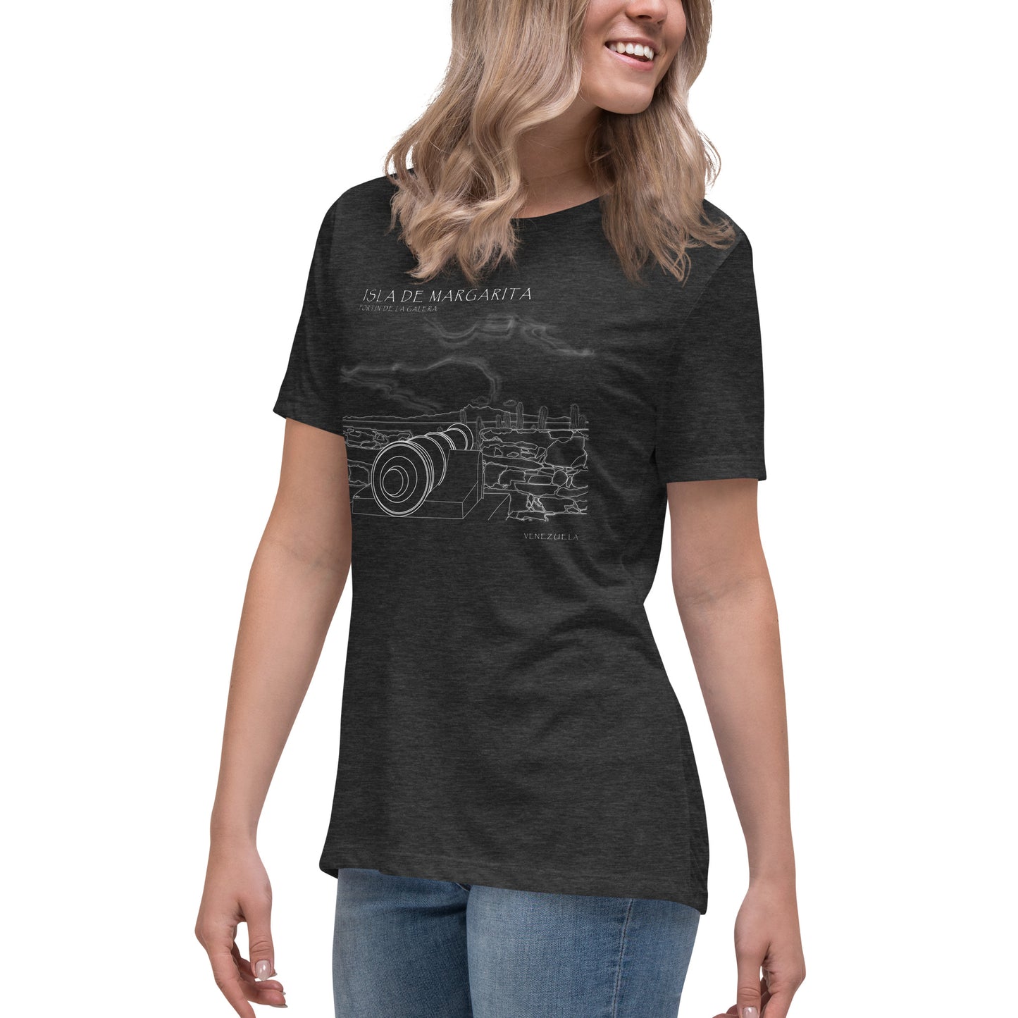 ISLA DE MARGARITA Fortin de la Galera Women's Relaxed T-Shirt