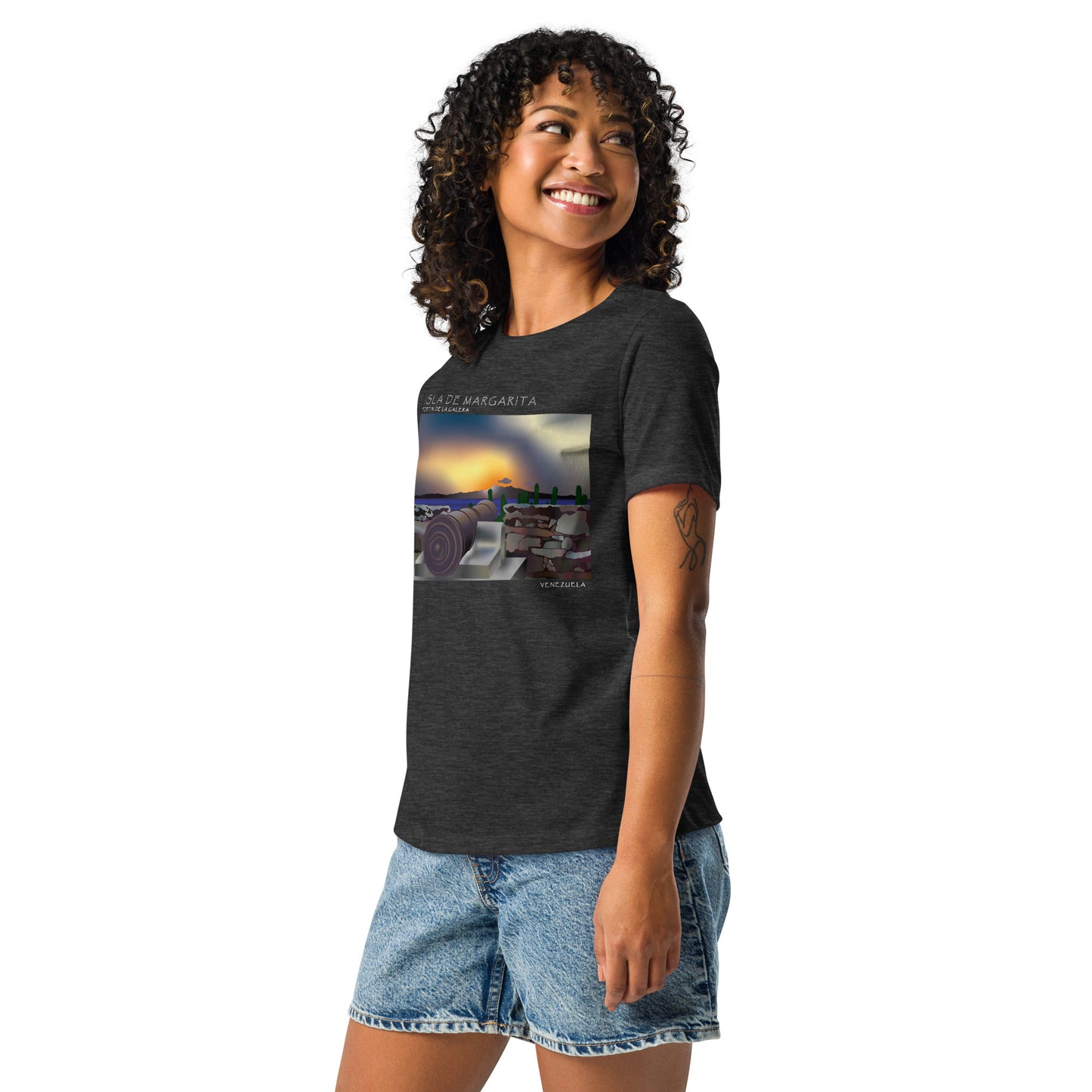 ISLA DE MARGARITA Fortin de la Galera Women's Relaxed T-Shirt