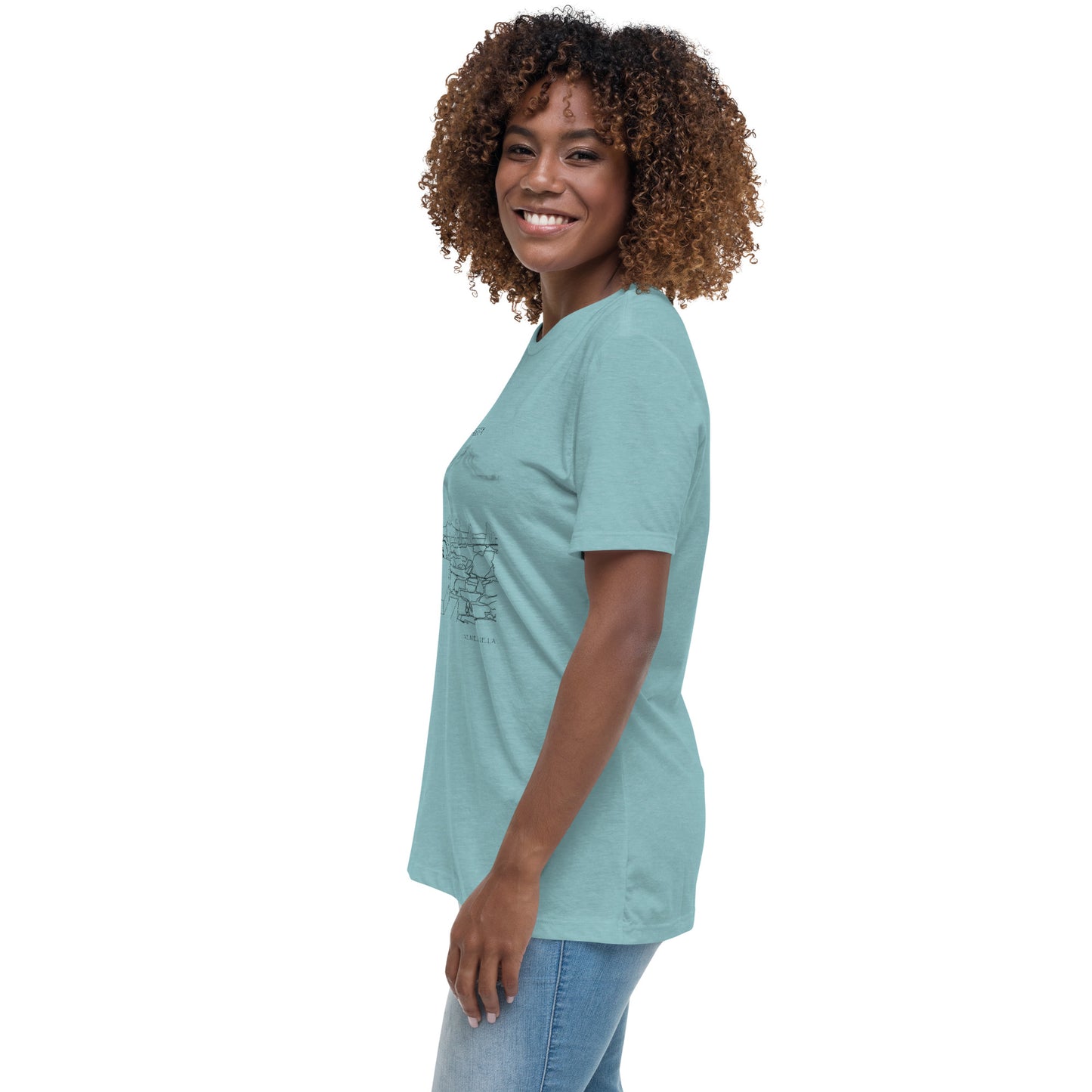 ISLA DE MARGARITA Fortin de la Galera Women's Relaxed T-Shirt