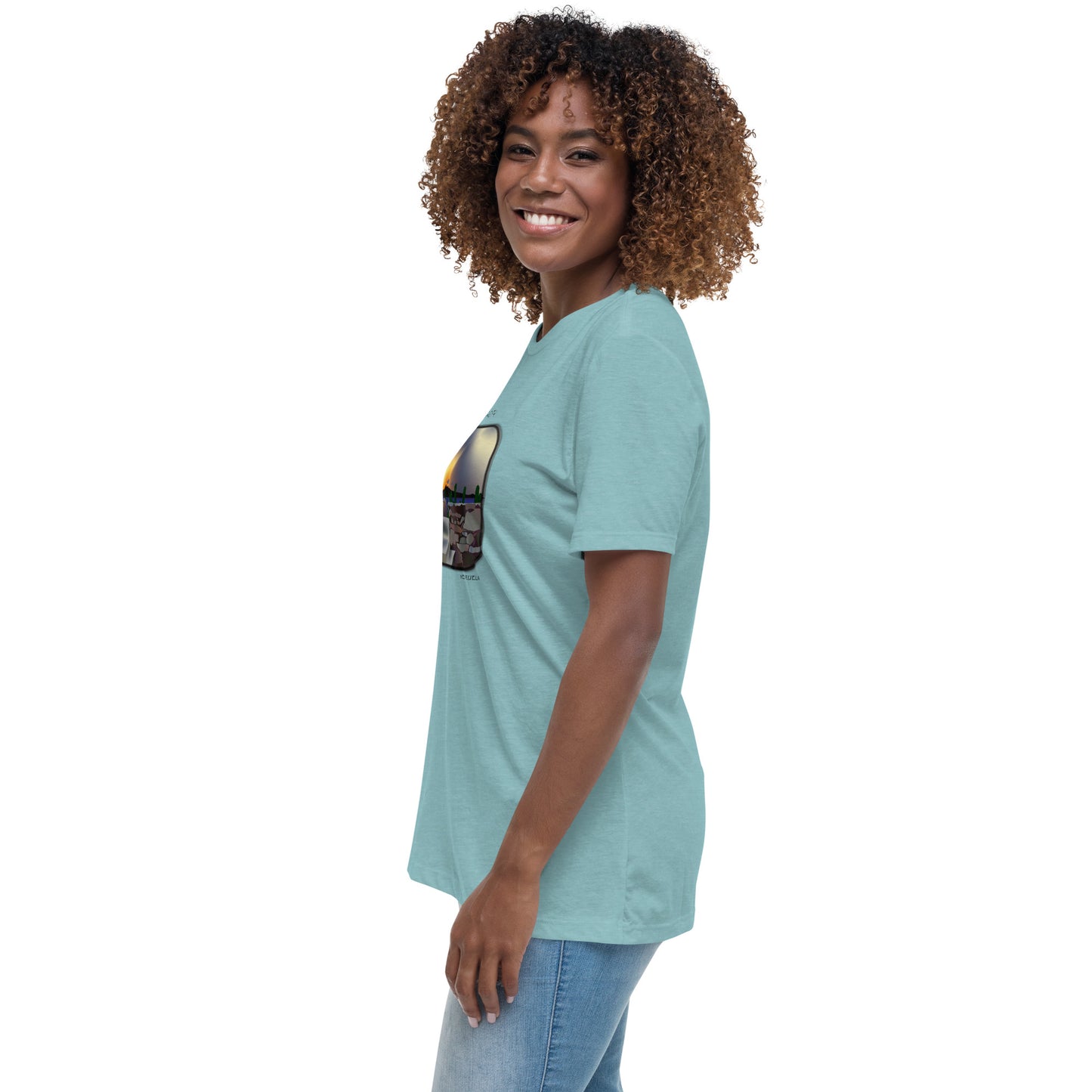 Isla de Margarita Fortin de la Galera Women's Relaxed T-Shirt