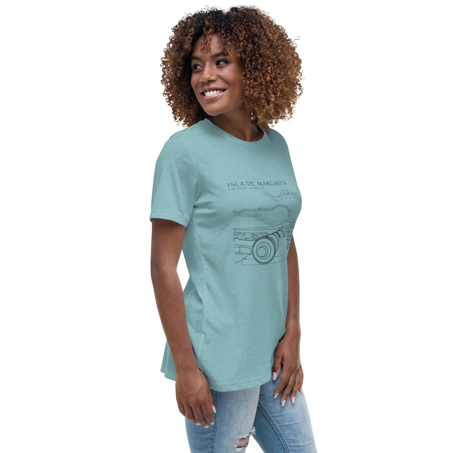 ISLA DE MARGARITA Fortin de la Galera Women's Relaxed T-Shirt