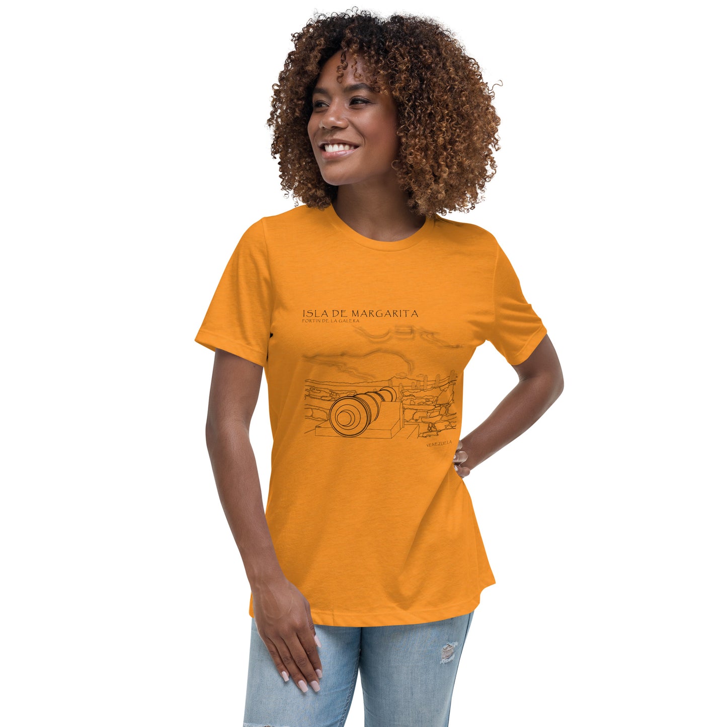 ISLA DE MARGARITA Fortin de la Galera Women's Relaxed T-Shirt