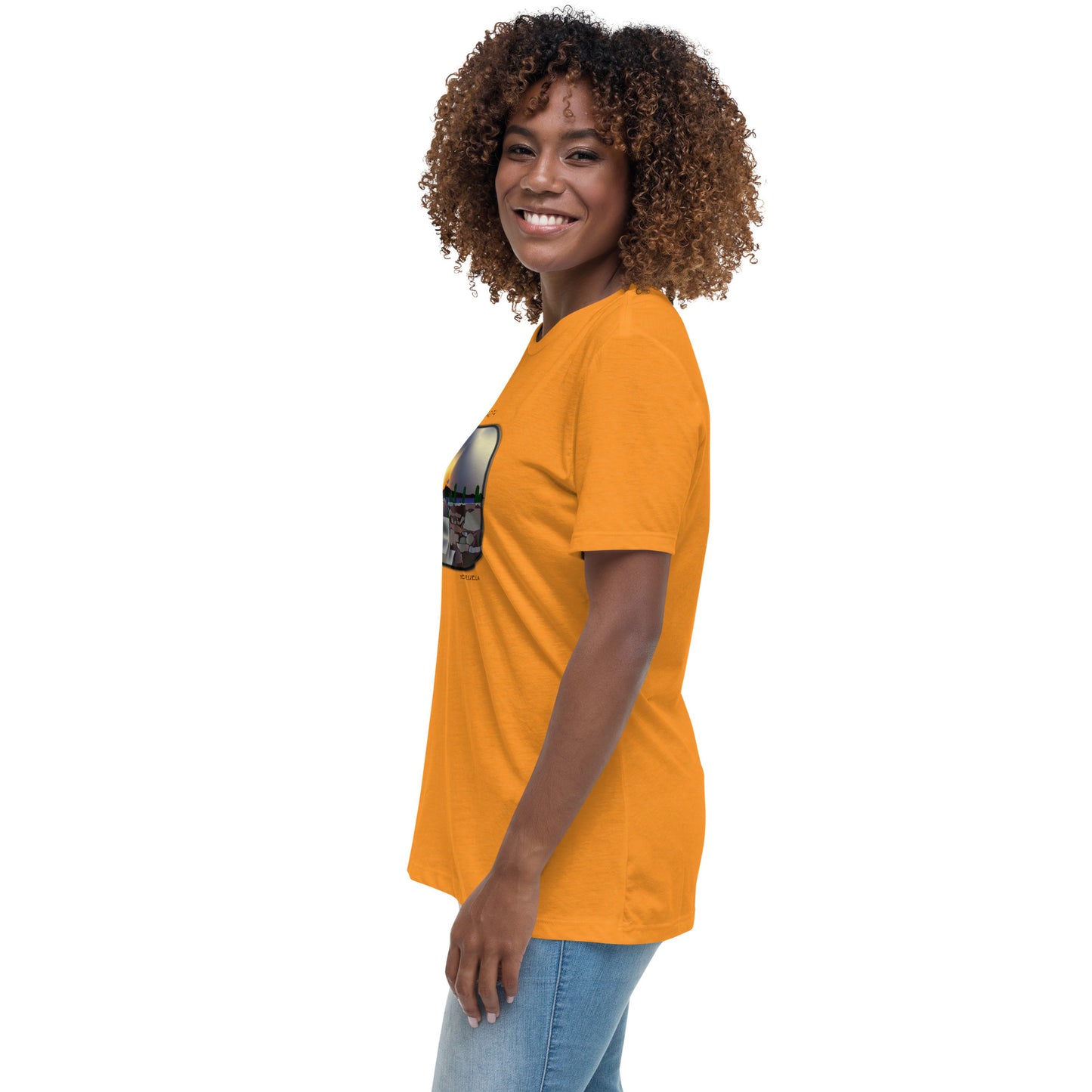 Isla de Margarita Fortin de la Galera Women's Relaxed T-Shirt