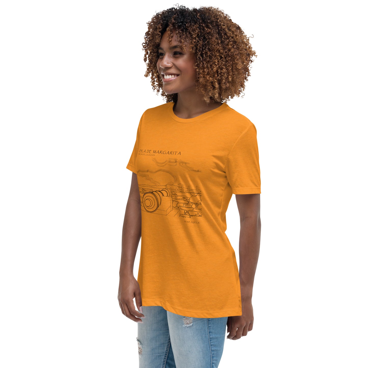 ISLA DE MARGARITA Fortin de la Galera Women's Relaxed T-Shirt