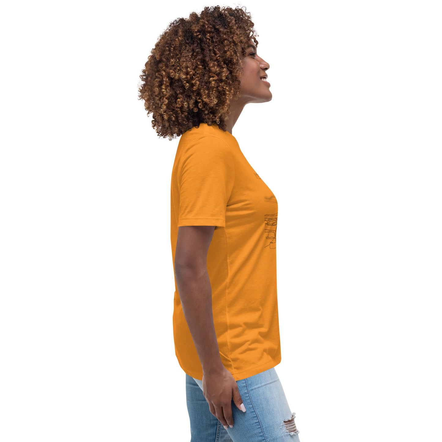 ISLA DE MARGARITA Fortin de la Galera Women's Relaxed T-Shirt